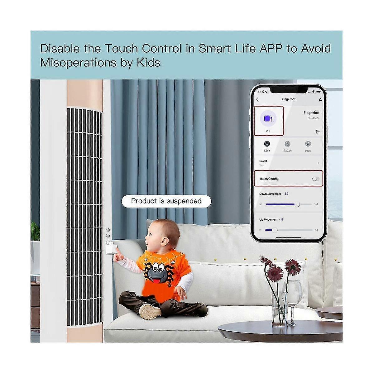 Tuya Smart Fingerbot Plus + Toolkit Bluetooth Switch Bot Knop Smart Home Smart Life App Sprachsteuerung mit App