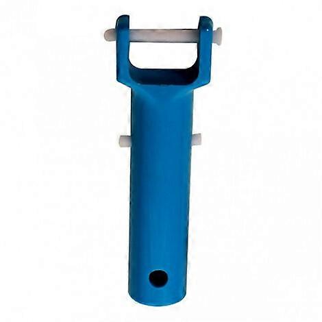 Replacement swimming pool handle - Joint fixing for telescopic handle - Blue 1 pc