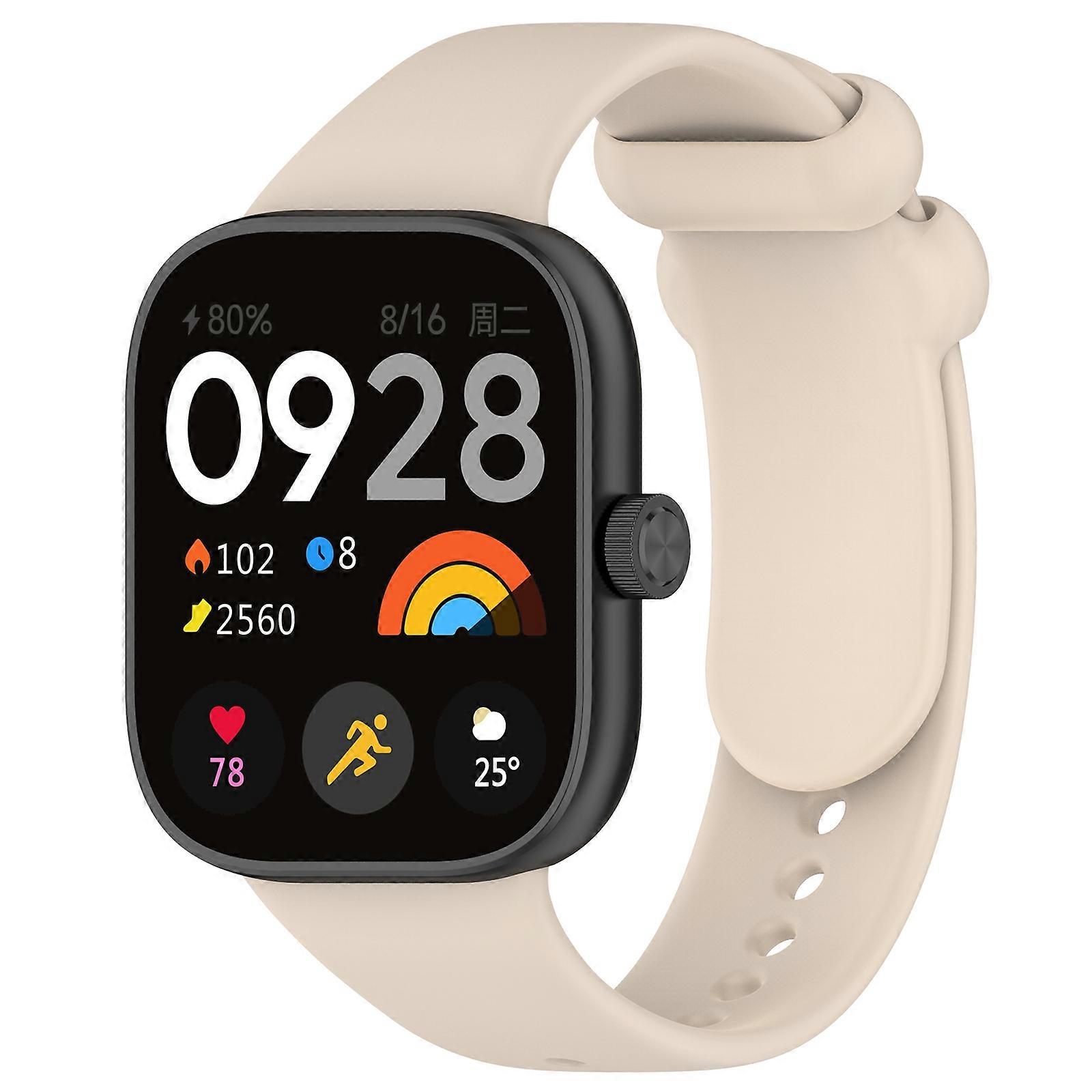 Solid Color Silicone Strap For Redmi Watch 4