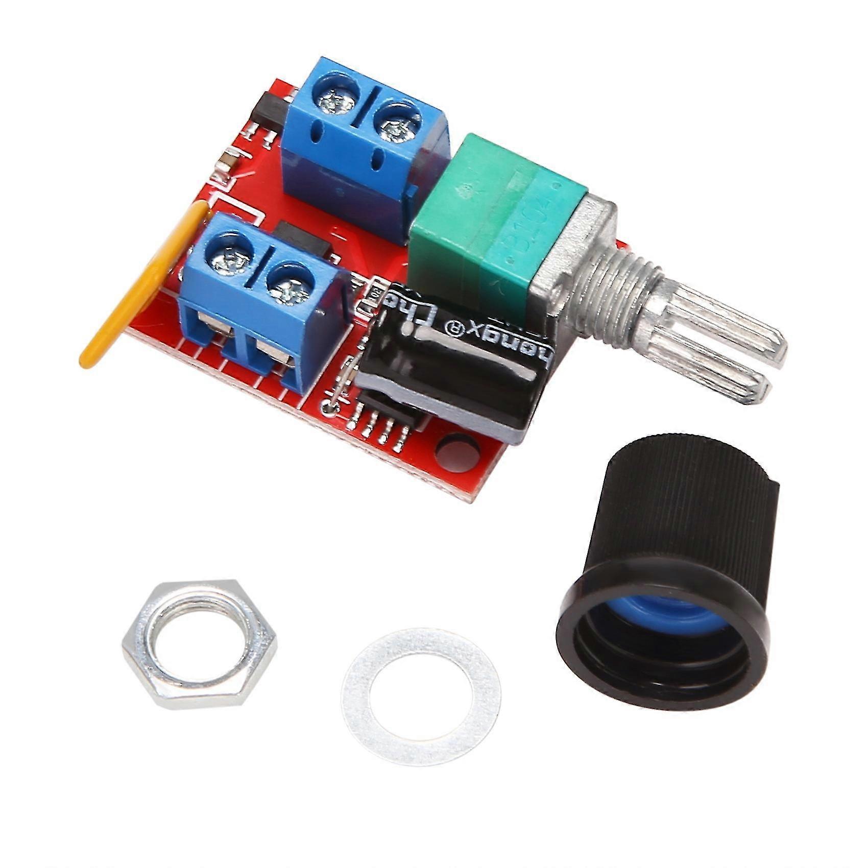 Mini silnik prądu stałego Regulator prędkości Pwm 3v 6v 12v 24v 35VDC 90w 5a Przełącznik kontroli prędkości silnika prądu stałego Led Dimmer