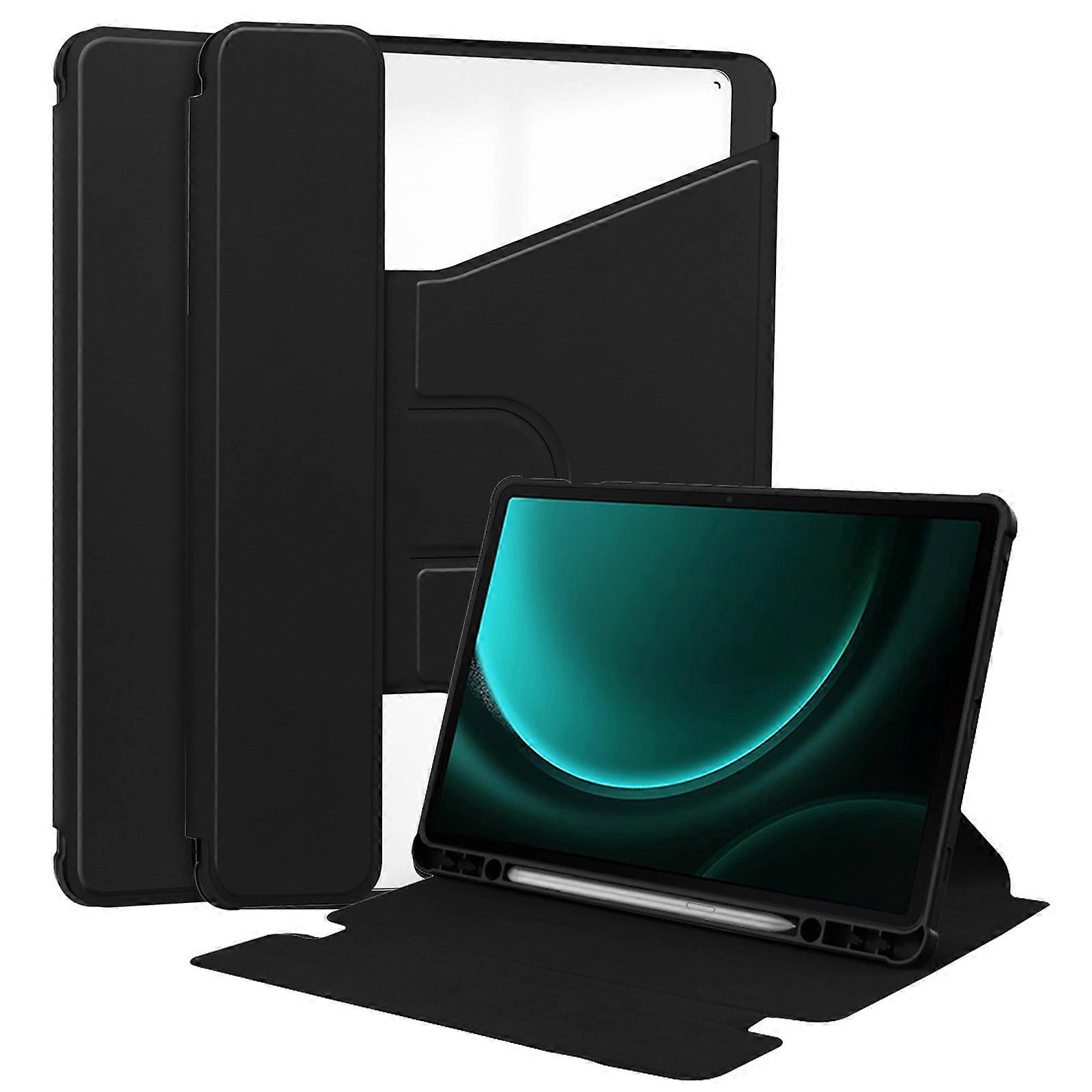 Rotating Stand Tablet Cover Case For Samsung Galaxy Tab S9 FE Plus (without Keyboard)