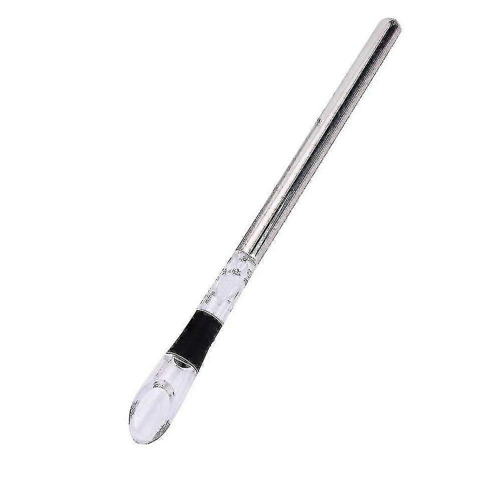 מקרר יין, מקל קירור בקבוקי יין מנירוסטה 3 ב-1 - מוט קירור יין מהיר ללא קרח עם מאוורר ומזיגה - יין מושלם