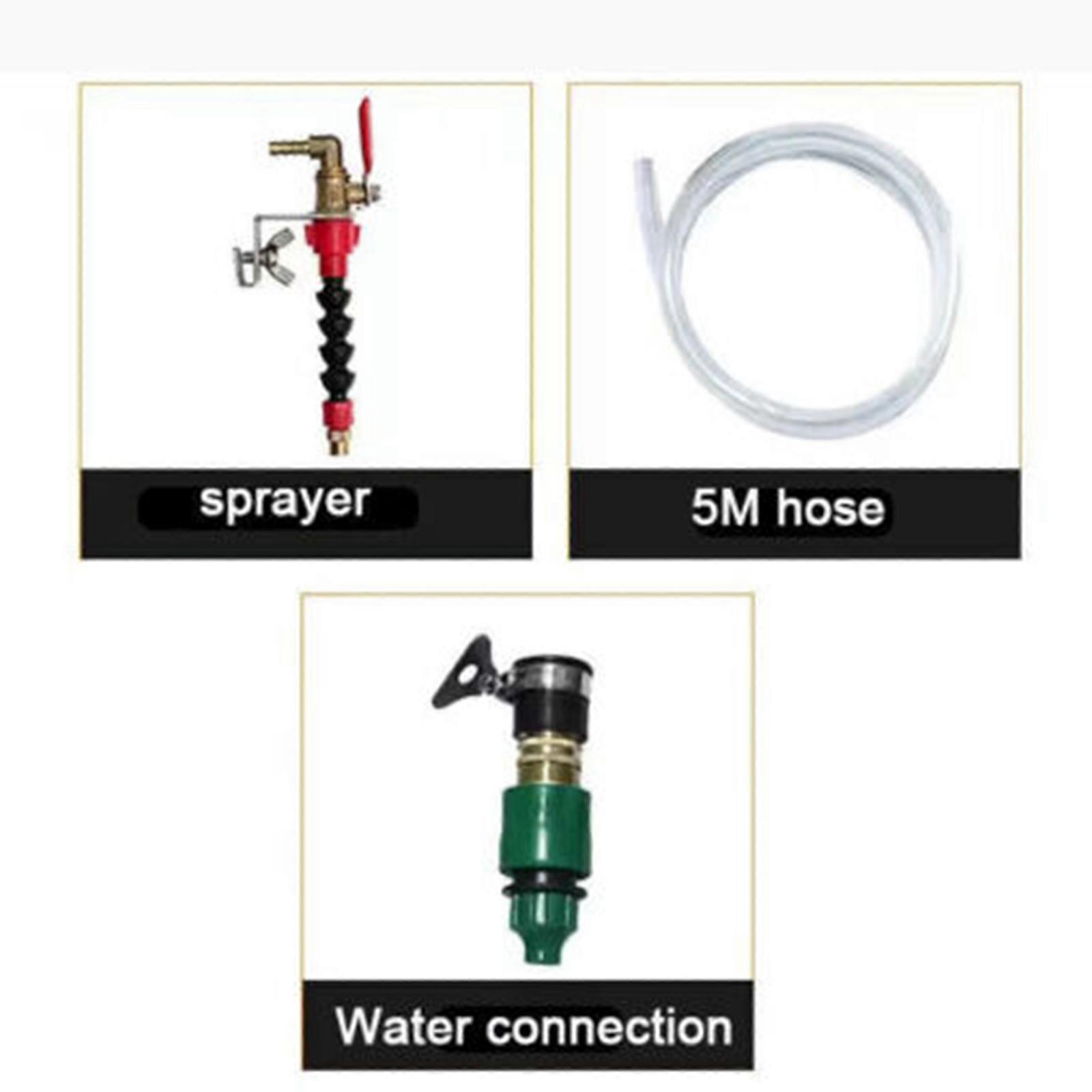 Dust Remover Water Sprayer System Nozzle Coolant Misting For Cutting Machine