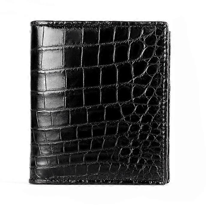Luxe Echte Krokodillenleer Alligator Backbone Skin Bifold Portemonnee Heren