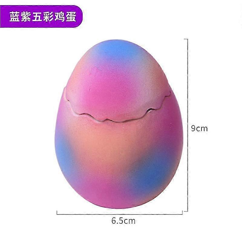 Squeaky Latex Dog Toys, Latex Dog Chew Toys Soft Rubber Dinosaur Egg Dog Chew Toys for Training, Interactive Toy for Small Medium Large Dogs