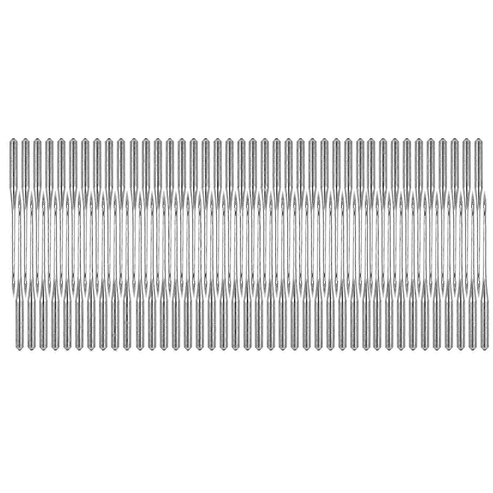 Lot de 100 aiguilles à broder universelles en acier inoxydable pour machine à coudre 65/9