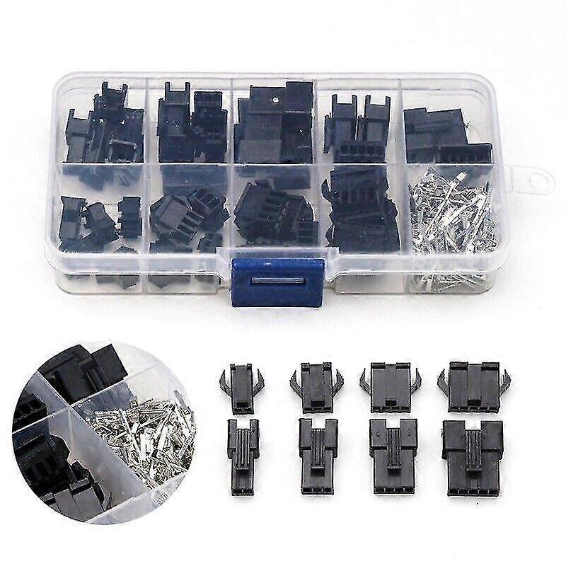 Auto Car Electrical Wire Connectors Cable Terminal Plug(black)(200pcs)