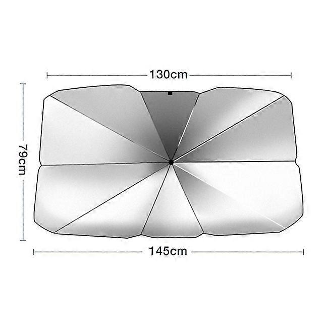High Quality Multifunction Front Windscreen Sunshade Sun Visor Heat Insulated Folding Umbrella For Car SUV Universal Easy Use