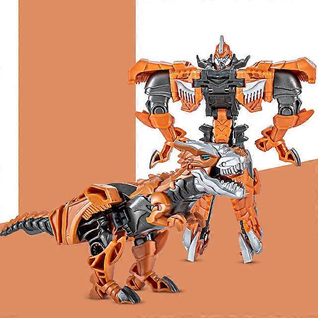 New Transforming Robot Dinosaur Car Deformation Car Toys Inertial Sliding Car Automatic Transform Toy Boys Amazing Gifts Kid Toy