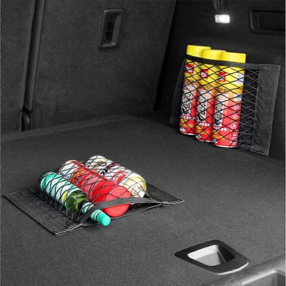 Car Boot Trunk Seat Back Elastic Storage Net For Jeep Compass Chevrolet Captiva Peugeot 307 Mini Cooper R56 Range Rover EvoqueMotor Vehicle Frame & Bo