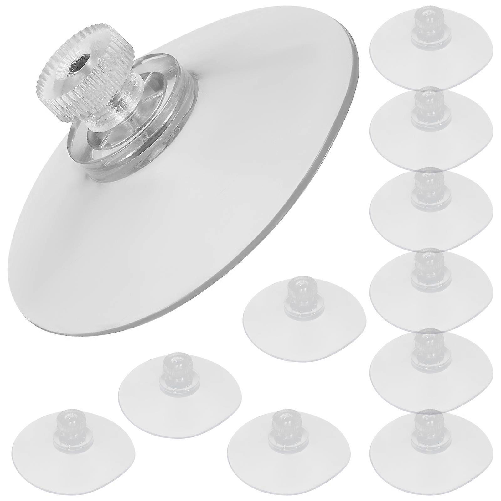 10pcs  Suction Cup Hooks Punch-free Suction Hooks Waterproof Hanger Hooks