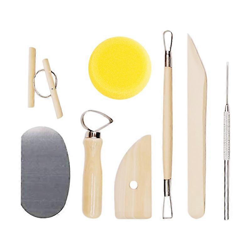 Clay Tools, 8-Piece Clay Sculpting Tool Set
