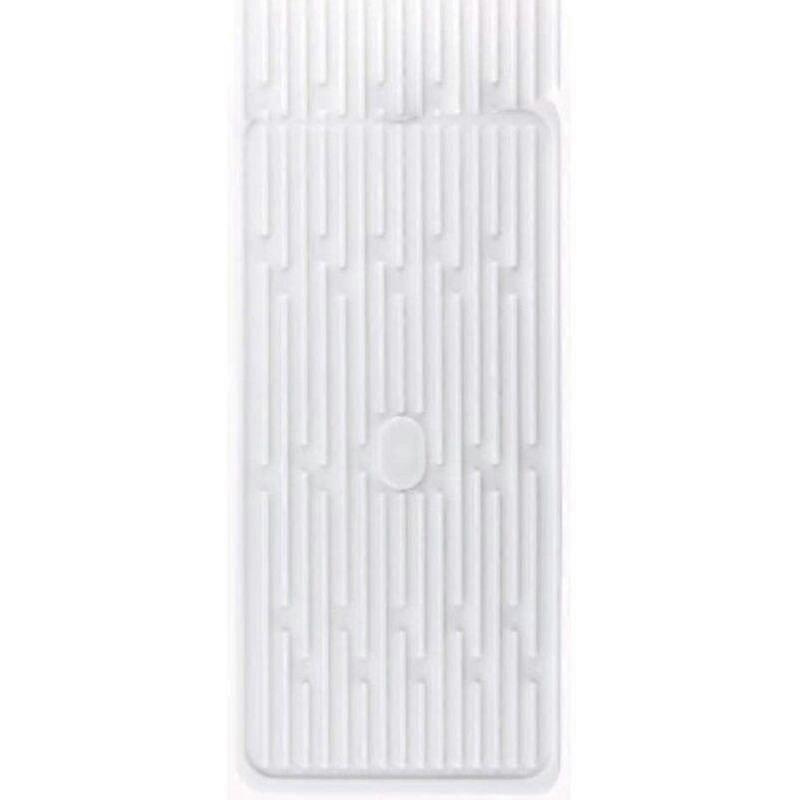 Large Corrugated Silicone Drainage Mat Kitchen Commodity B-white