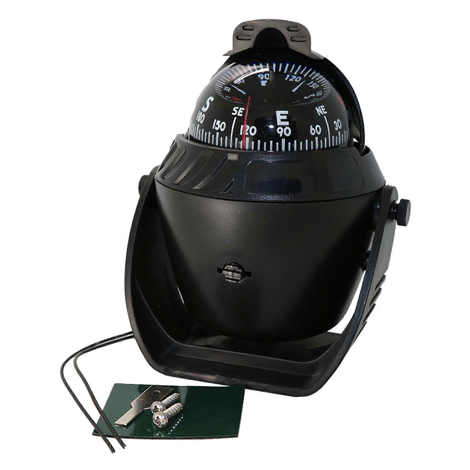 Rotating Navy Compass Marine Compass for Marine Navigation Positioning