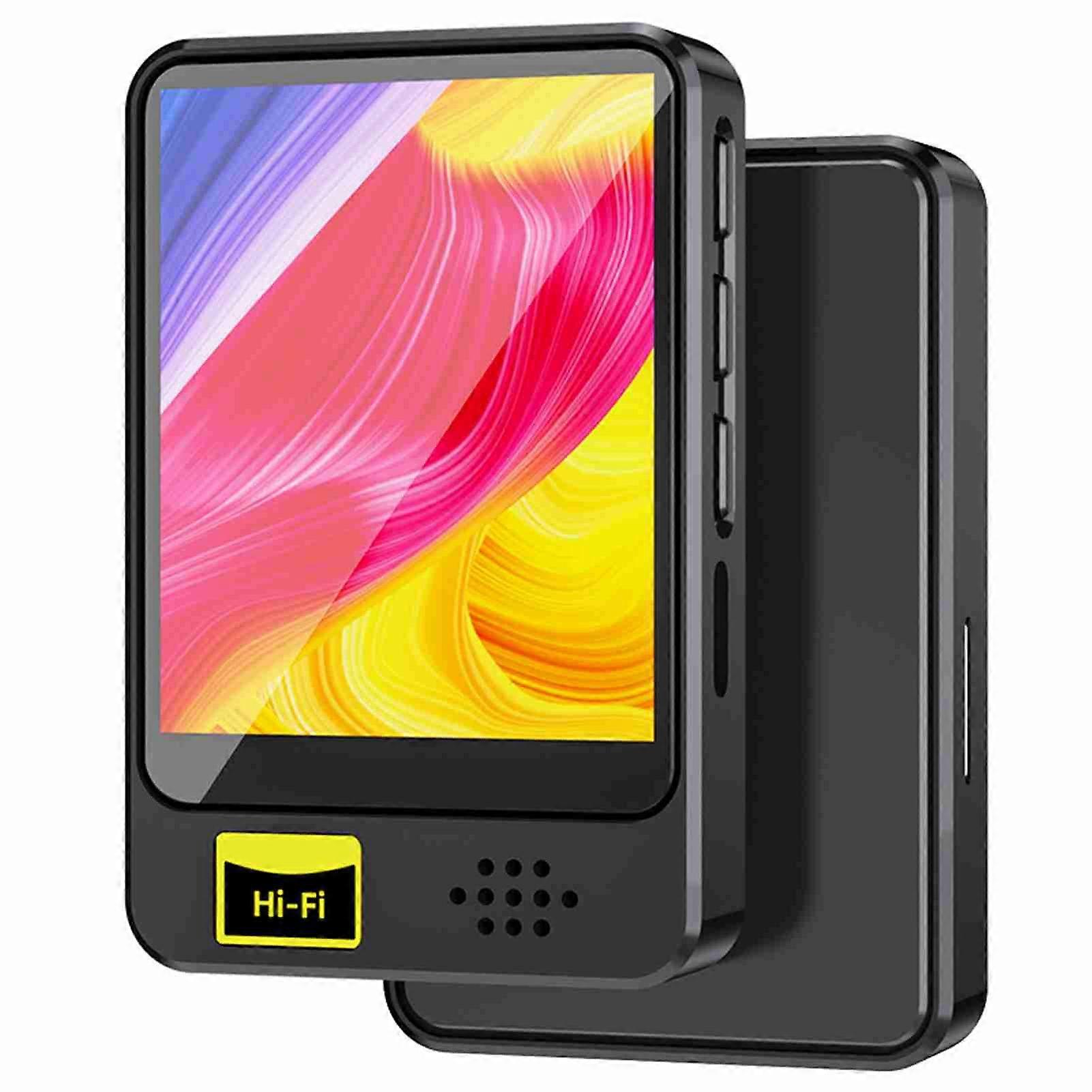 USB o Player Hi-Fi Mp3 Player Mini MP3 MP4 Player with Speaker BT USB Charging Suitable for Sports and Travel Music Player Video Player