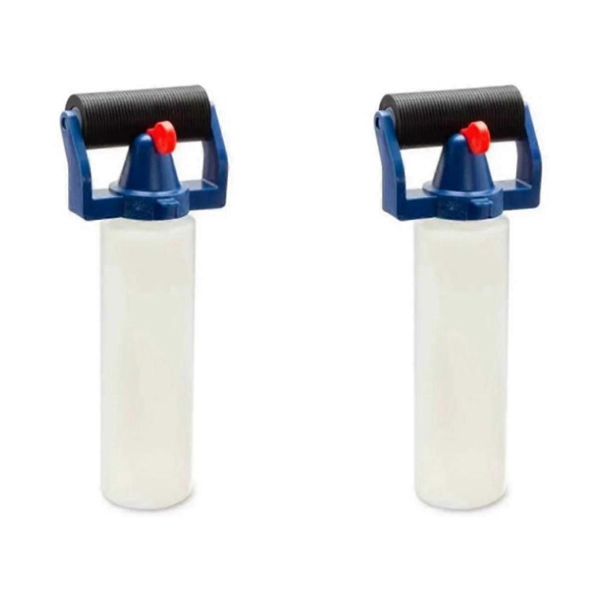 Glue Applicator Roller Dispenser Storage Bottle DIY Craft Wall Treatment Wood Grain Texture Paint R