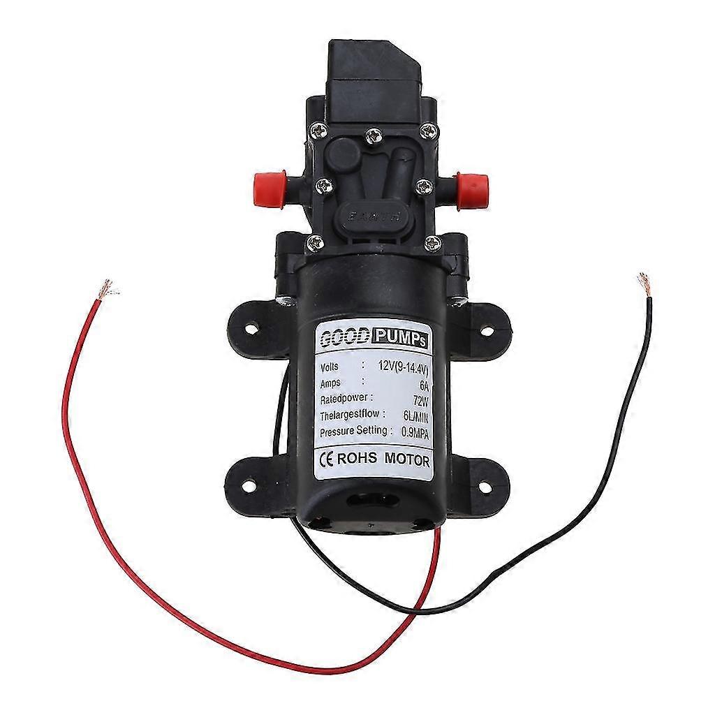 משאבת לחץ מים 12v בהכנה עצמית, משאבת דיאפרגמה לקרוואן / RV / ימי-MXBC