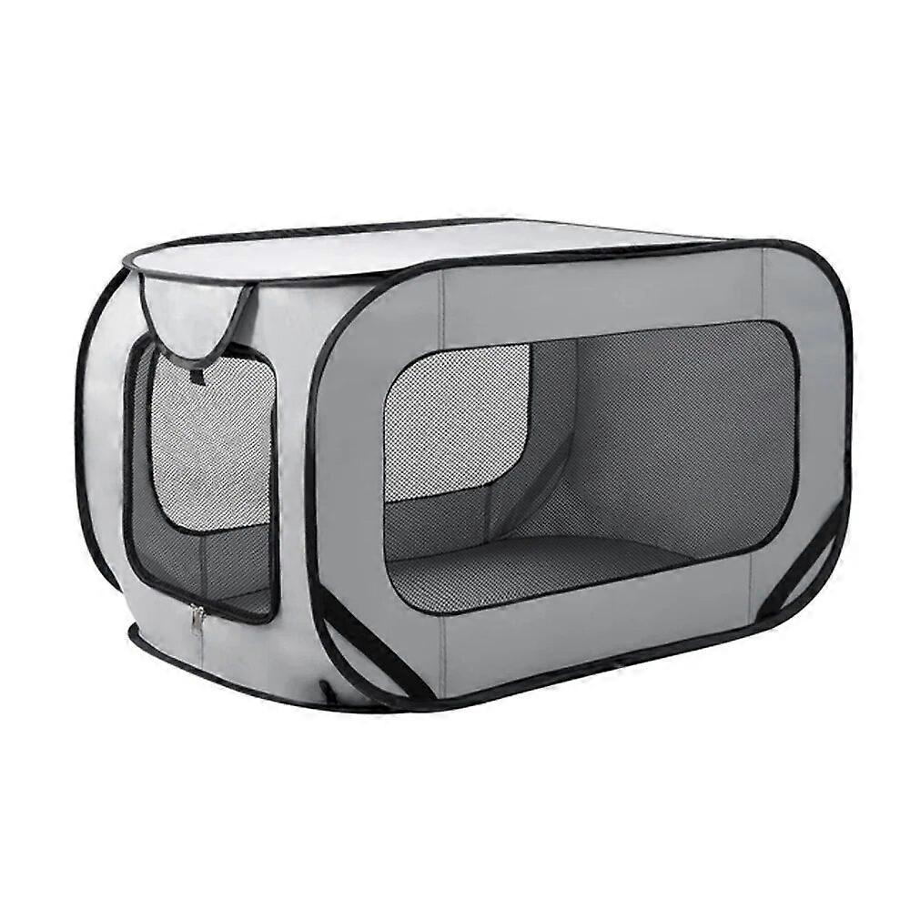 Portable Vehicle Pet Cage Outdoor Travel Large Foldable Car Seat Dog Kennel Cat House Safe Breathable Pet Fence Pet Supplies