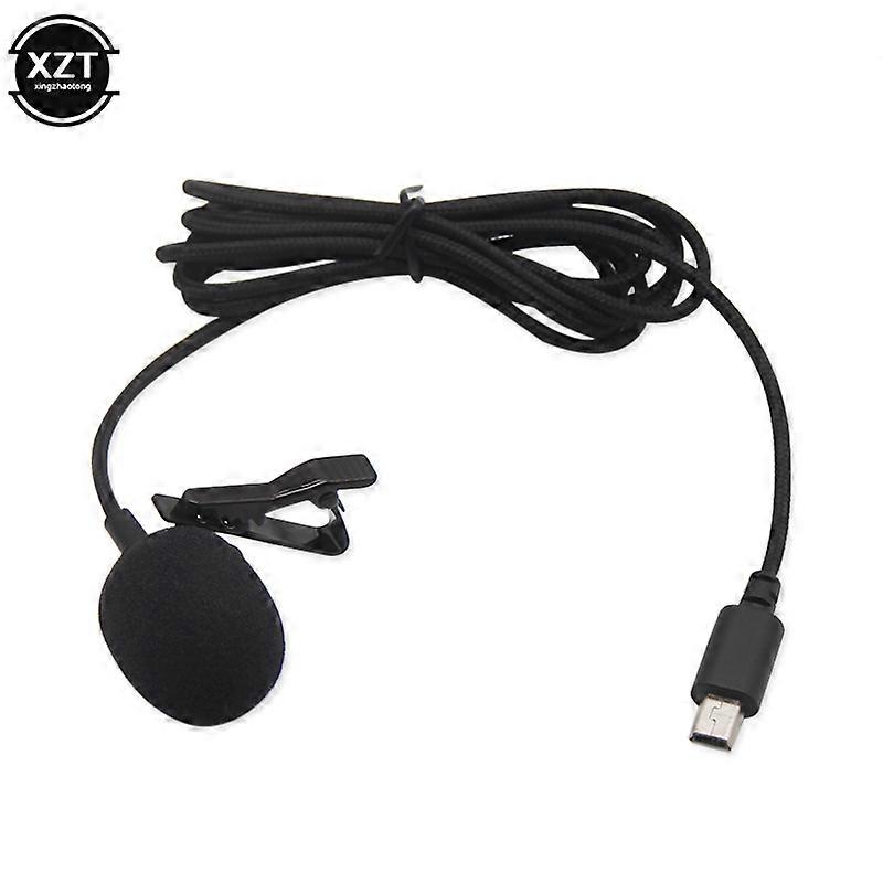 Camera Mini USB Microphone Lapel DV Lavalier Mic Portable External Stereo Microphones for Gopro Hero 3 3+ 4 Action Camera