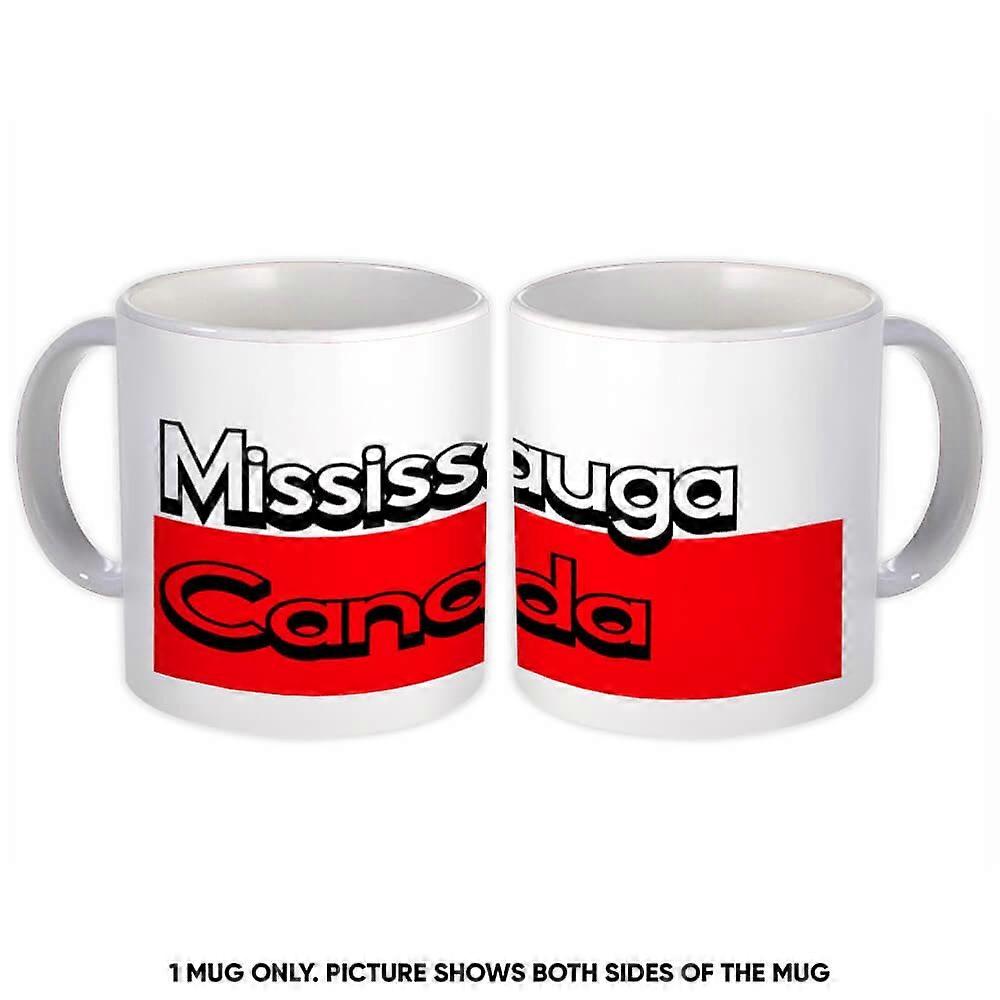 Gift Mug: Mississauga Canada Rectangle