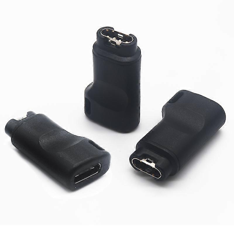 Typec Usb C To 4pin Charging Adapter For Garmin Fenix 5s5x6 Forerunners 4545s245245m935 Smart Watch Typec Charge Converter