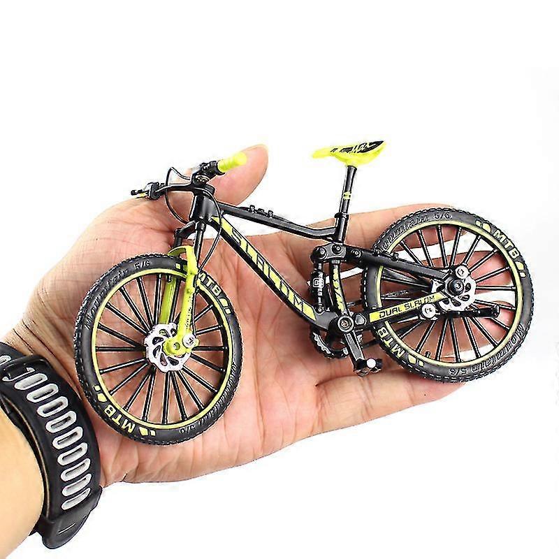 Mini 1:10 Legering Cykelskala Modell Desktop Simulation Ornament Finger Mountainbikes Leksak