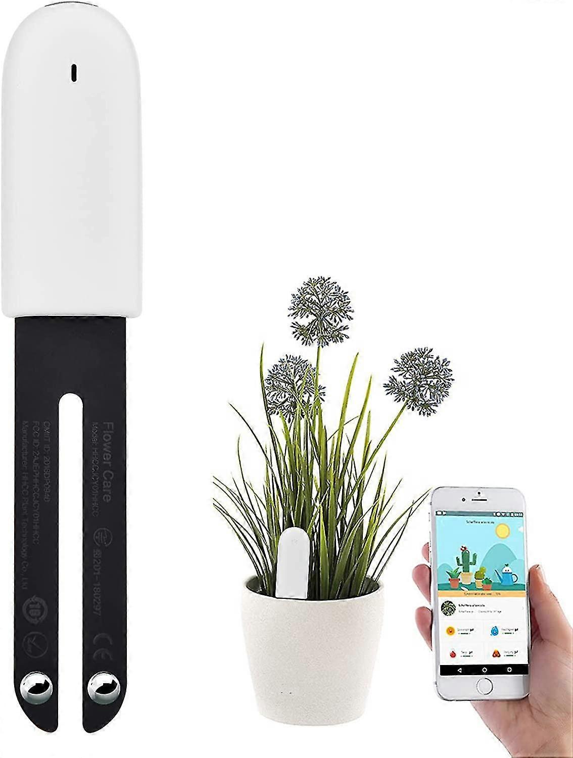 Plant Monitor Soil Test Kit,plaflnts Detector Bluetooth Monitor For Light Moisture Fertility Temperature Level For Ios And Android