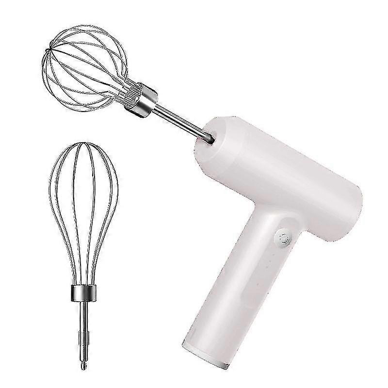 Cordless Whisk Usb Rechargeable Handheld Electric Mixer