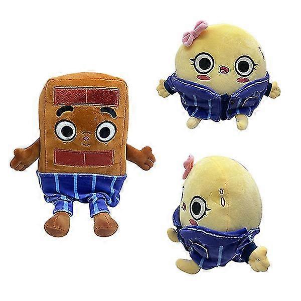 Choco And Pancake Plush Chocolate Rag Doll Plush Toy Play-doh