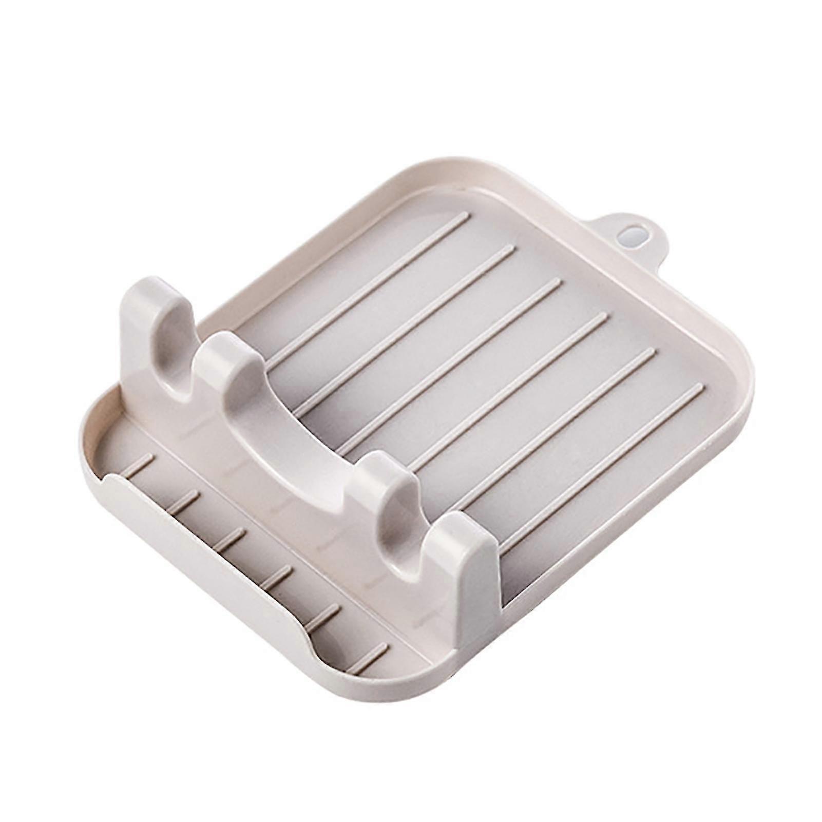 Kitchen Utensils Storage Rack Multifunctional Plastic Household Pot Lid Soup Spoon