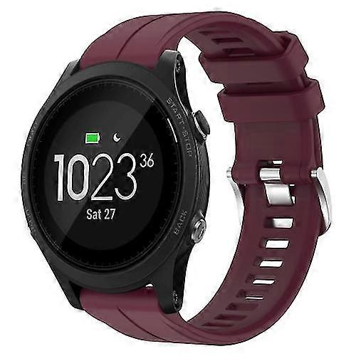 Για Garmin Forerunner 935 22mm στερεά έγχρωμη ζώνη BGAH ρολογιών σιλικόνης