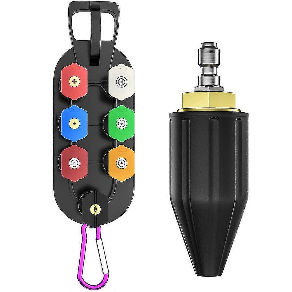 YOUGANG BOUTIQUE Turbo Nozzle , Pressure Washer Nozzle Spray Tips Set Including Rotating Turbo Nozzle And Nozzle Tip