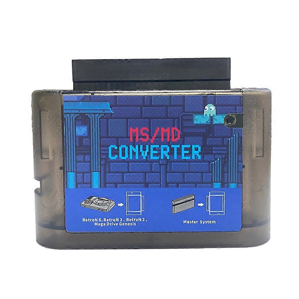  Fit for First/Second Generation 16-Bit Video Game Consoles System Game Burning Card Playing Cartridge Converter Adapter