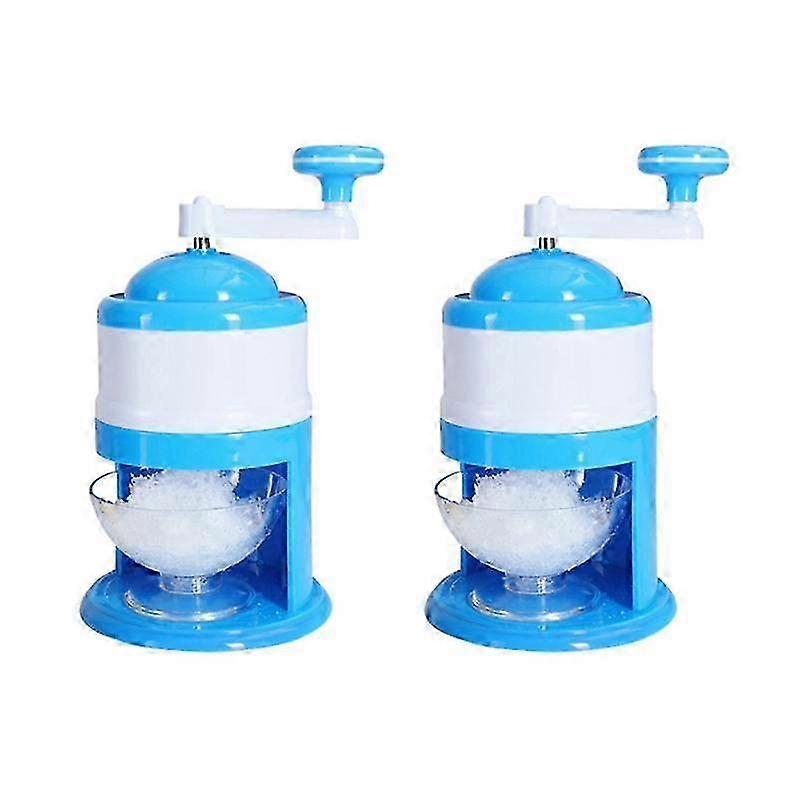 Manual Ice Crusher Home Use Ice Shaver and Snow Cone Machine Summer Maker Ice Crushing Breaker Tool