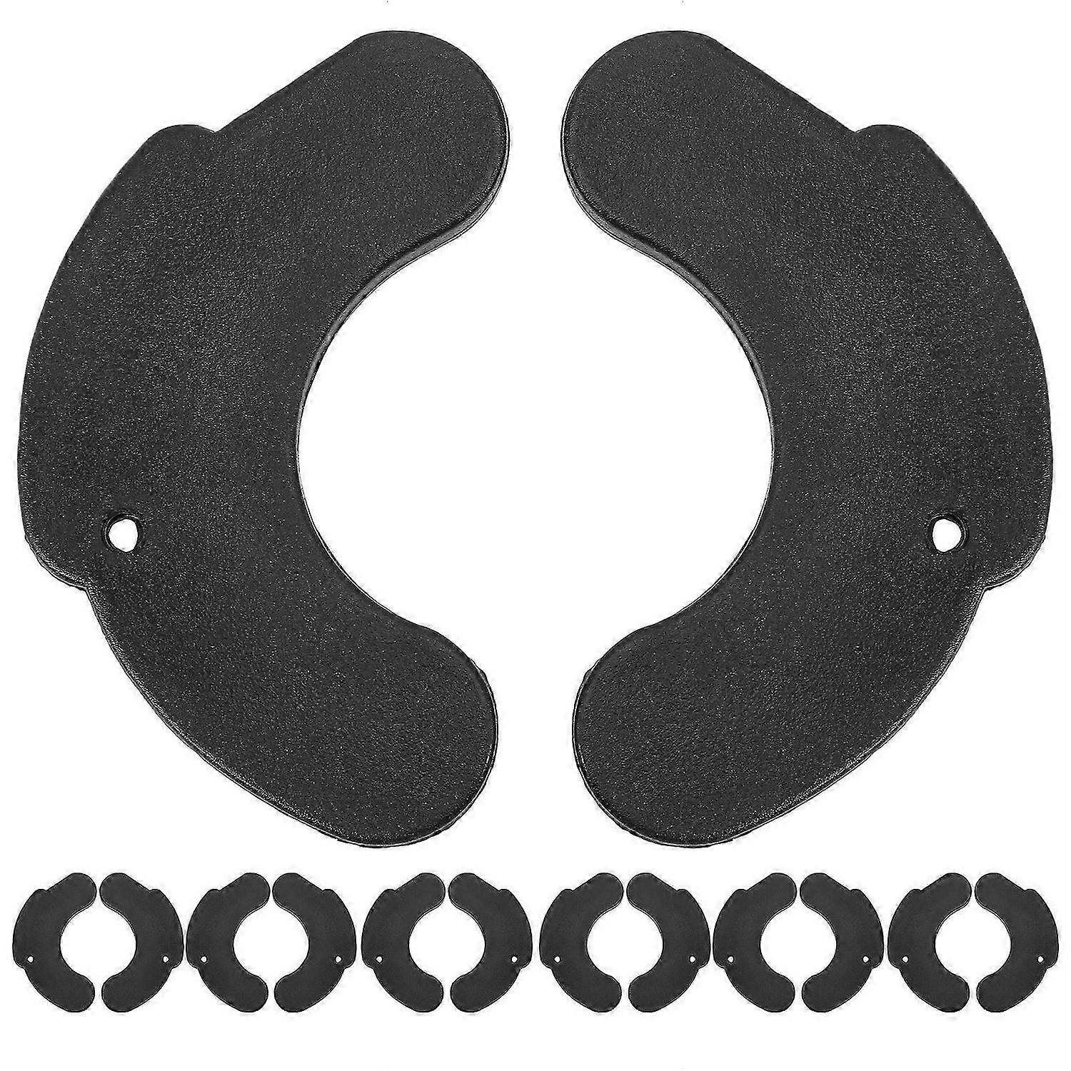 6 Pairs Useful Dumbbells Holders Dumbbells Shockproof Pads Fitness Tools