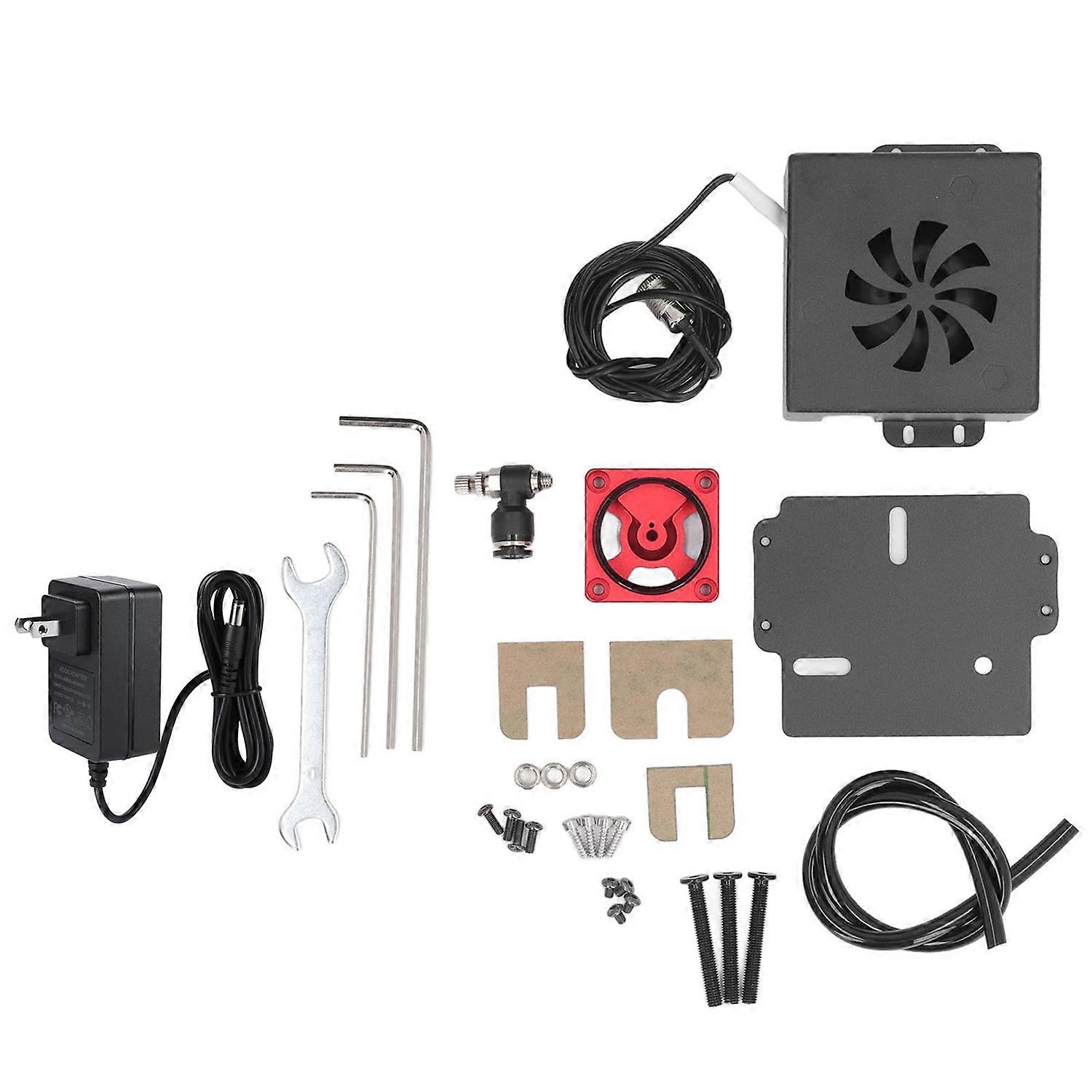 Engraver Air Assist Kit Variable Speed Engraving Machine Turbo Pump for TTS25 TTS55 TTS10 AC100‑240V