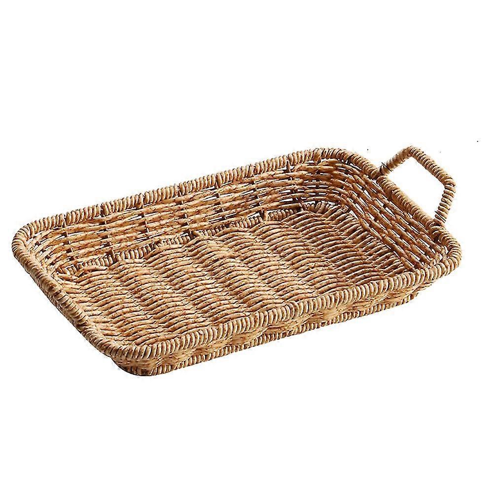 Storage Basket Rectangular Table Top Tea Table Snack Basket