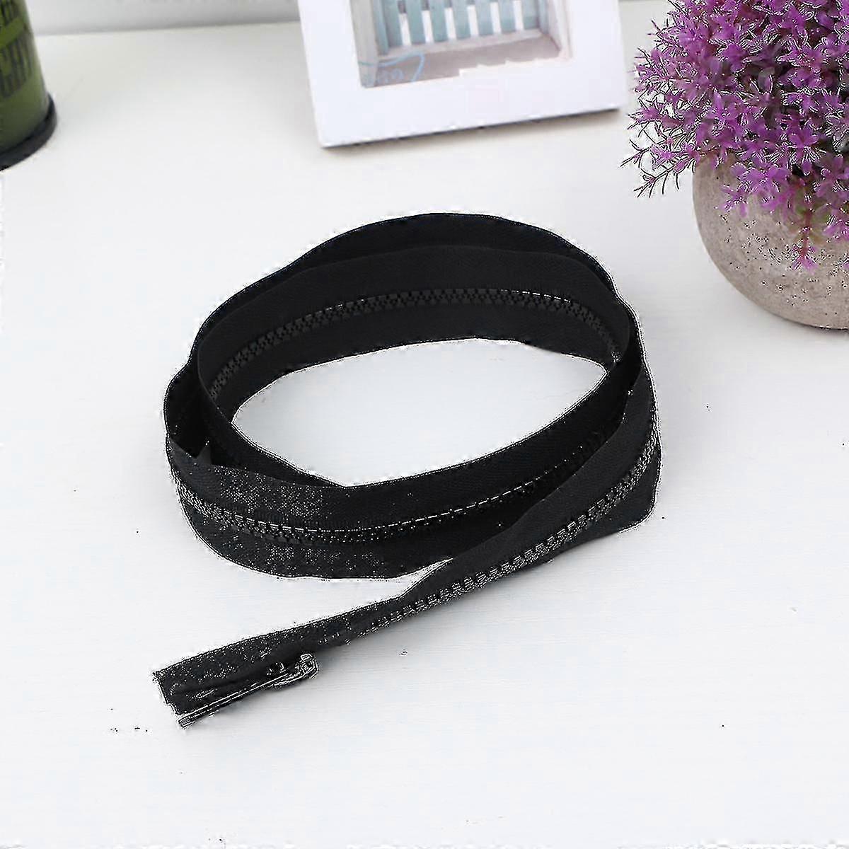 90cmブラックジッパー実用的なダウンジッパー服バッグガーメントテーラー縫製工芸用縫製ツール