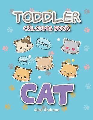 Toddler Coloring Book Cat