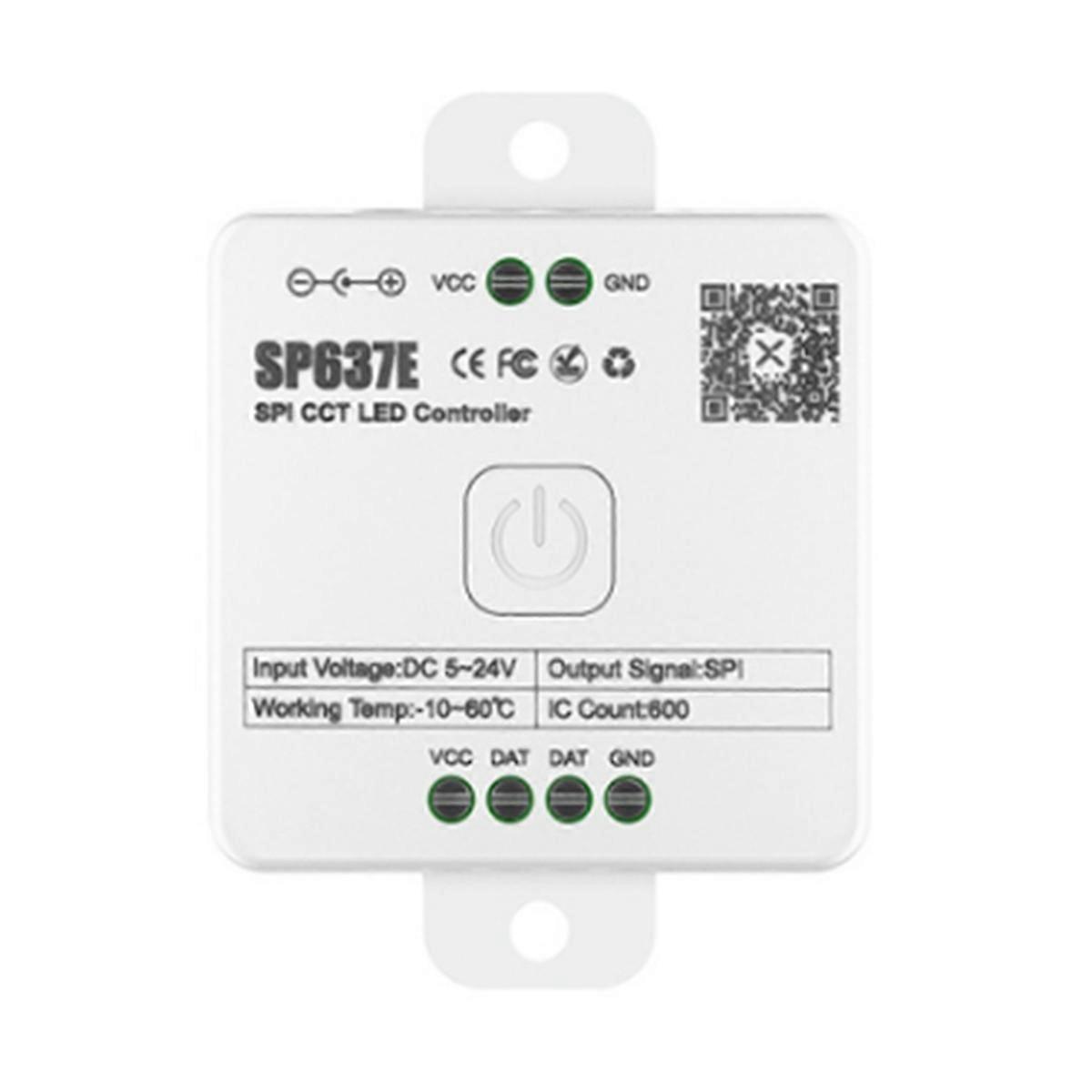 And-SP636E SPI Monochrome Controller DC5-24v Support 2.4G Touch Remote Control