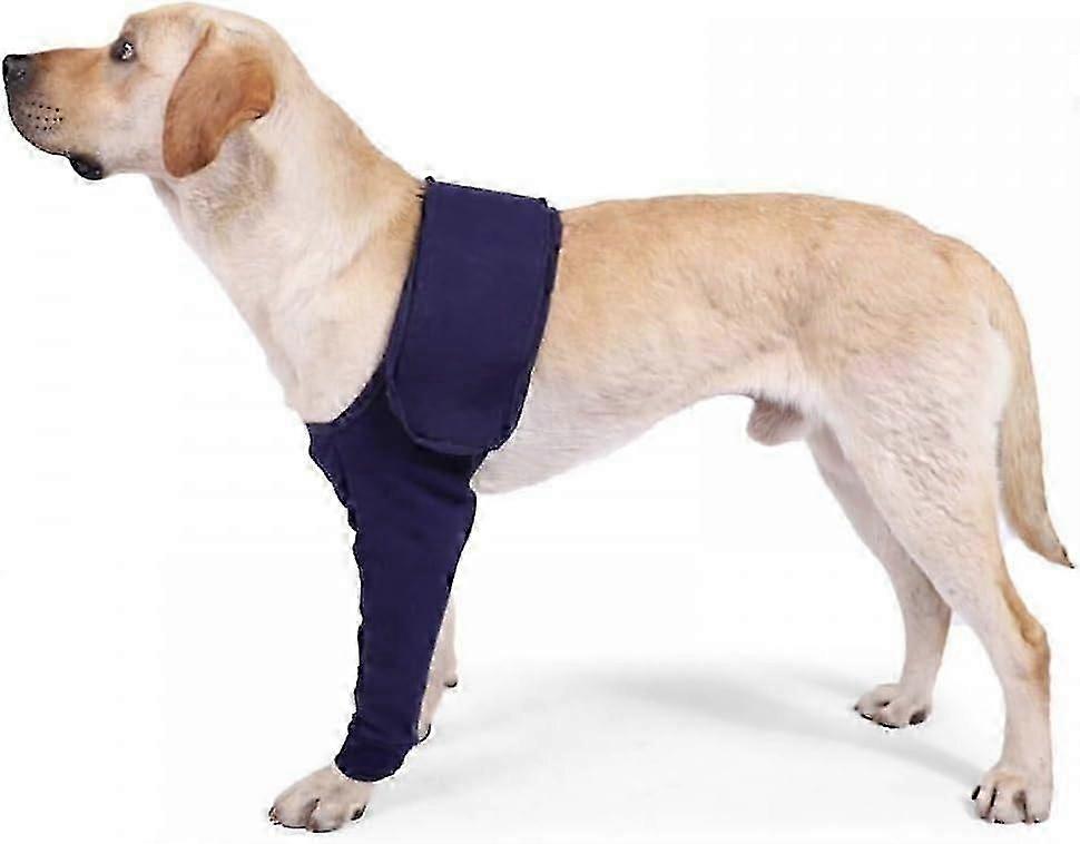 Dogs Anti-licking Protector Sleeve, Dog Surgery Recovery Sleeves For Pet Front Leg Injury Recover Sprains wlgd