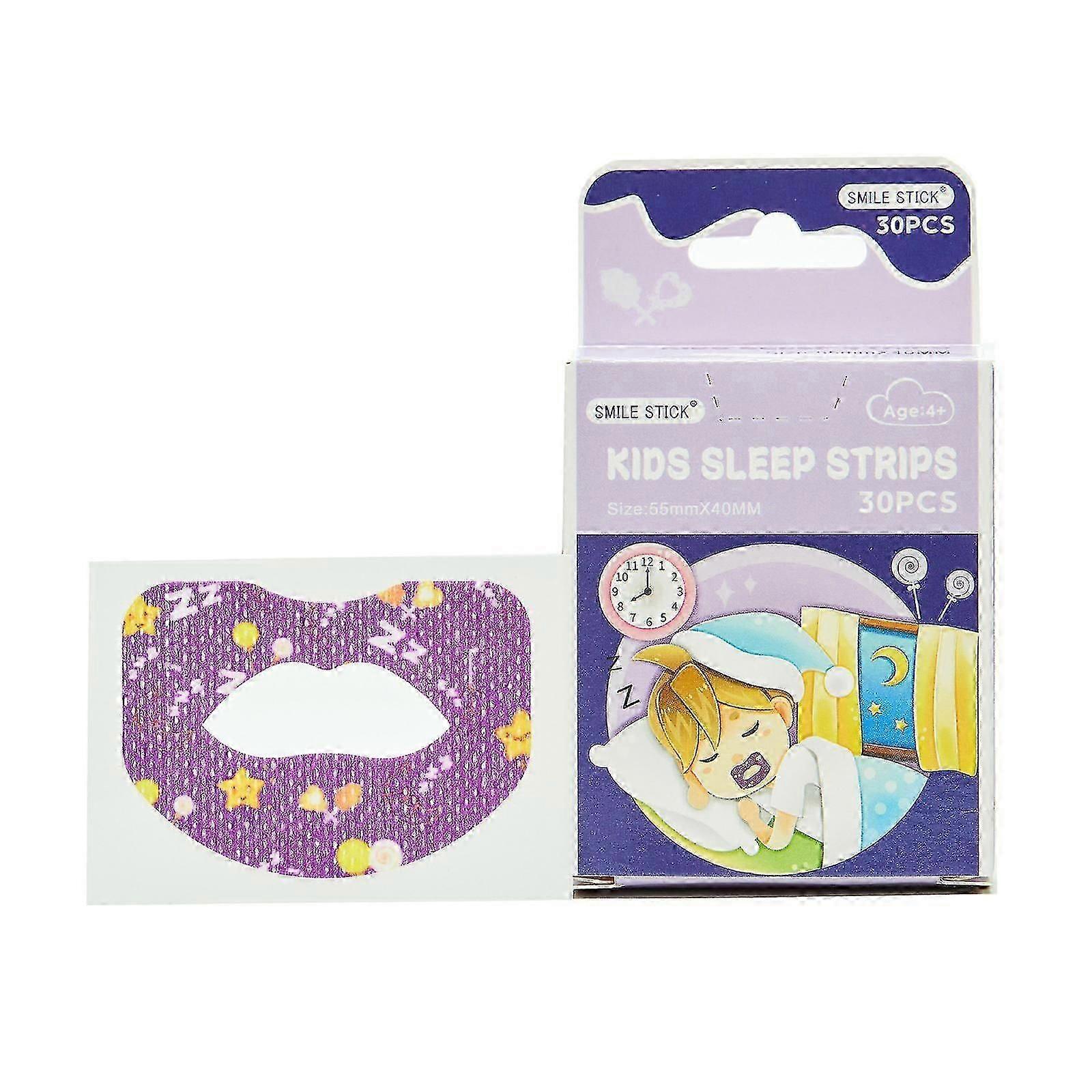 Barn SøvnStrimler 30pcs Munnbånd For Hjelp Nese Pust | Forbedret natts søvn