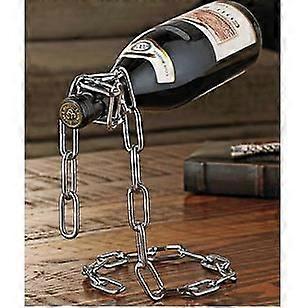 Silver Creativity Suspended Gravity Door - Vinflaskor Vinkedjor Dörr - Vinflaskor