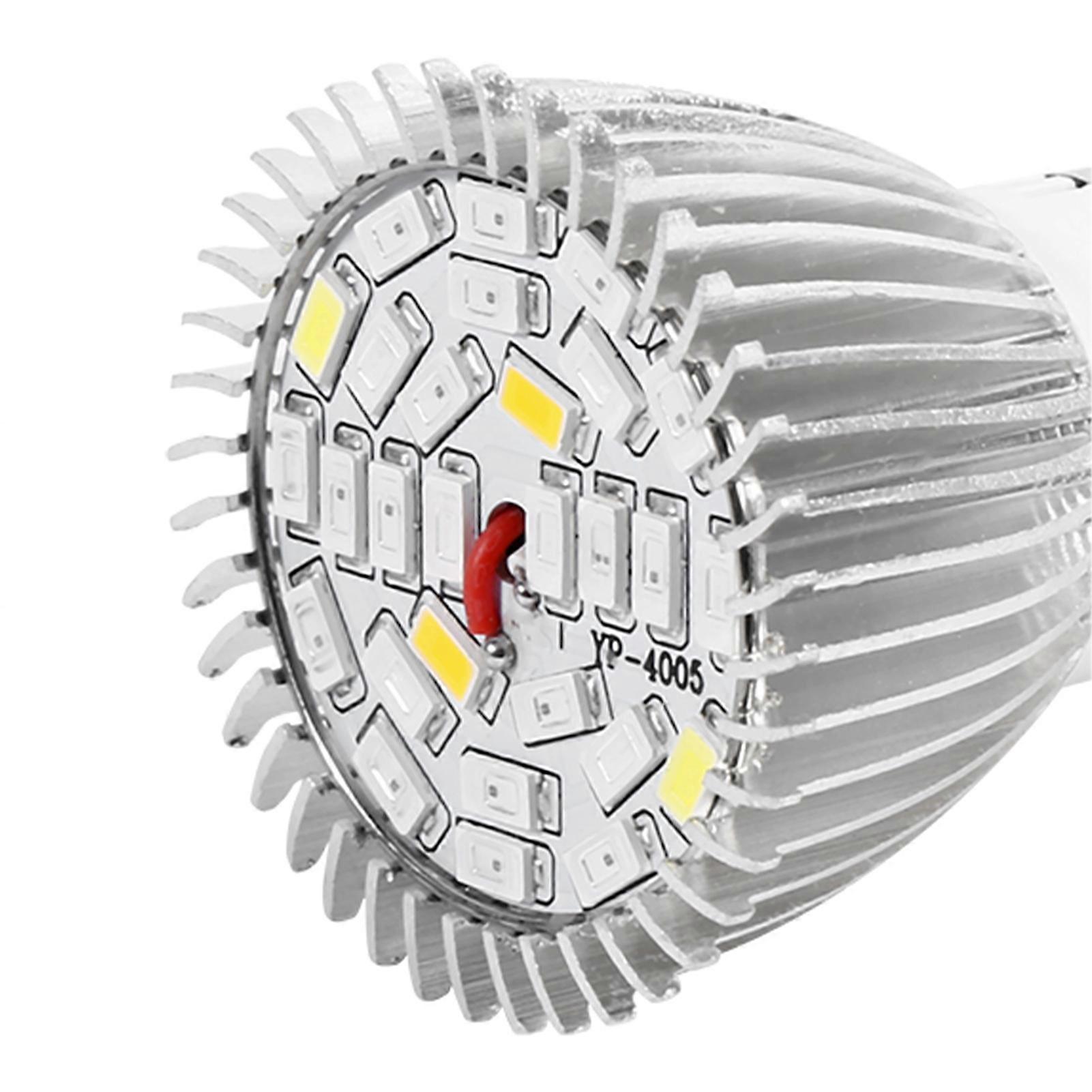 E27 Full Spectrum LED Grow Light for Hydroponic Plants and Flowers