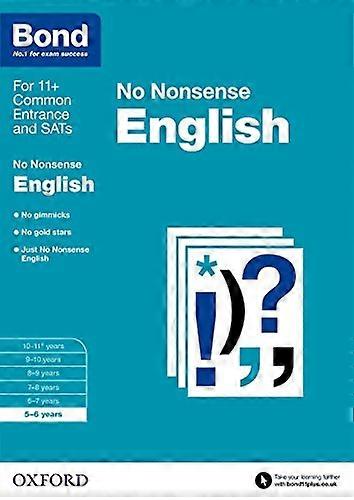 Bond: Engleză: Nu prostii: 5 6 ani