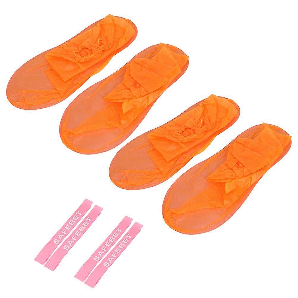 2 Pair Shoes Cover Non-Slip Rain Protector For Women Shoe Covers