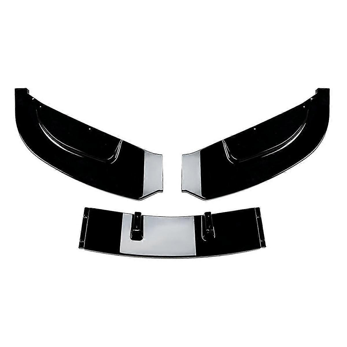 Car Front Bumper Splitter Lip Diffuser Spoiler Cover Guard For - C-class W204 2011-2014