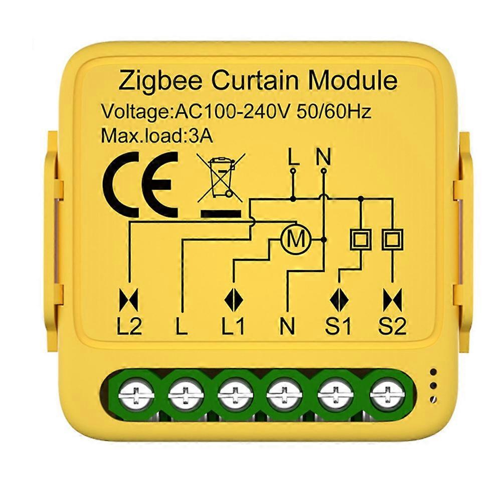 Tuya Smart Curtain Switch Module Connected Roller Shutters Blind Motor Smart Life APP Works with Ale