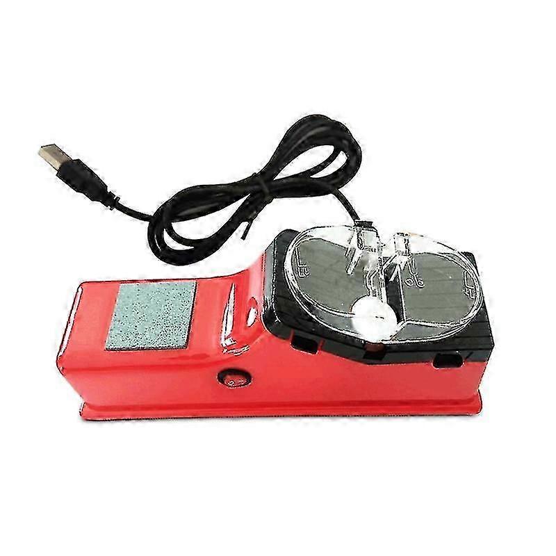 Professional Automatic Electric Knife Sharpener with USB Rotary Stone for Kitchen