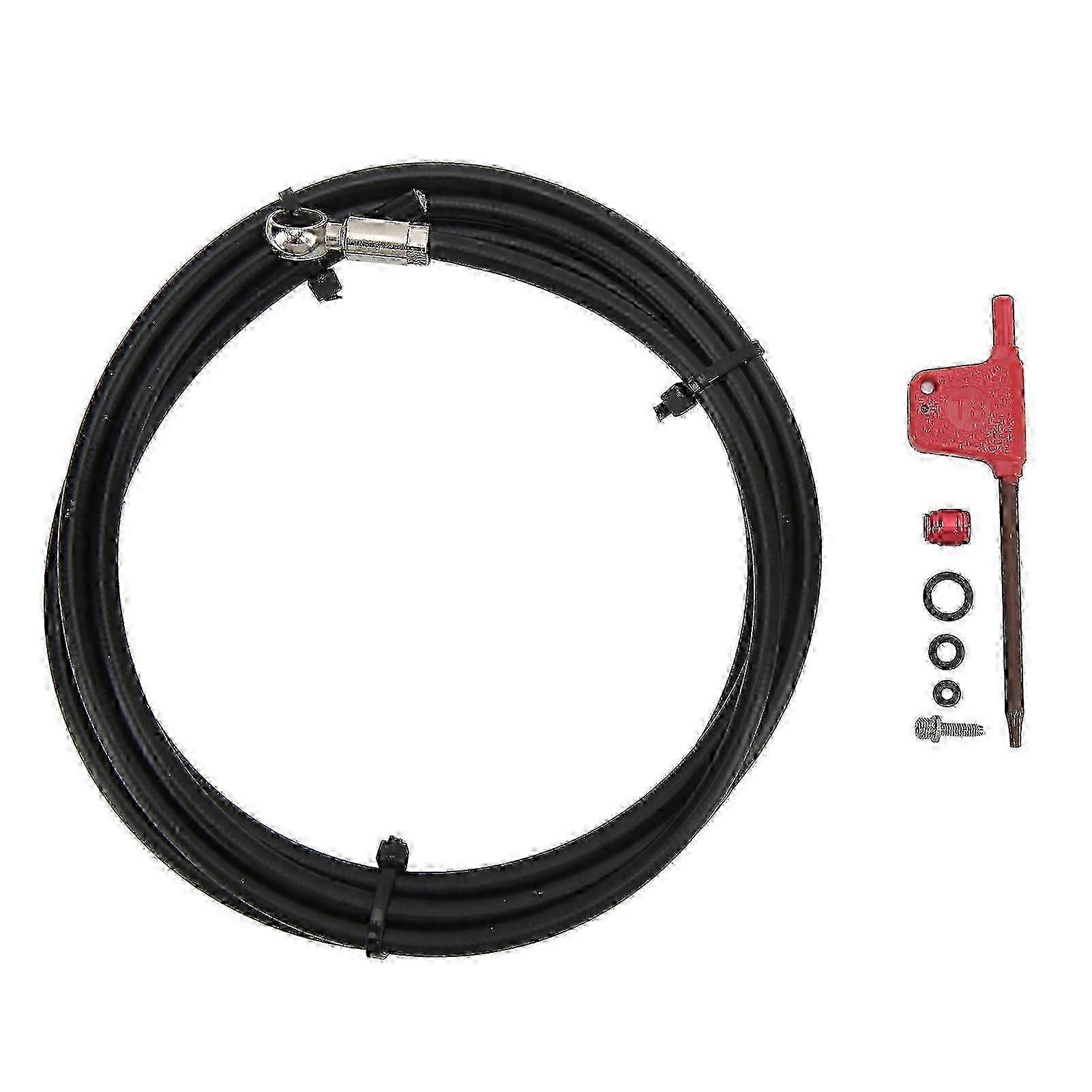2m Bicycle Oil Hose Red Flag Wrench Olive Connecting Insert Oil Needle Set for SRAM LEVEL RED HRD ETAP S700 S900 ELIXIR 2